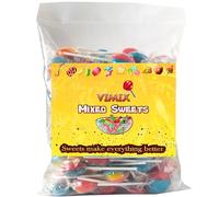 Various Flavour Dobssons Individually wrapped Mega Lollipops 22g (80 Lollies, Tutti Frutti)