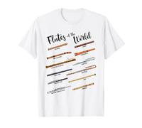Various flutes - Flutes of the world - Flute T-Shirt