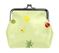 Various Fruit Watermelon Lemon Coin Purses Wallets Vintage Pouch Bags for Gift