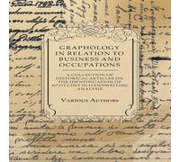 Various Graphology in Relation to Business & Occupations - A Collection Various Multicolor