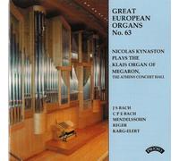 Various - Great European Organs No.63: The Athens Concert Hall [CD]