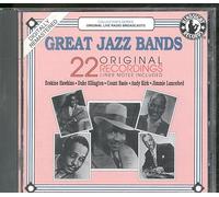 Various - Great Jazz Bands: 22 ORIGINAL RECORDINGS;ORIGINAL LIVE RADIO BROADCASTS