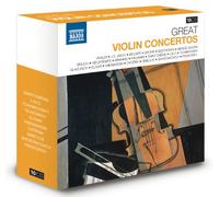 Various Artists – Great Violin Concertos – CD – Boxed Set – NAXOS