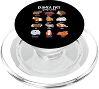 Various Guinea Pig Breeds - Guinea Pig PopSockets PopGrip for MagSafe