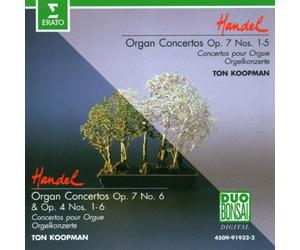 Various - Handel - Organ Concertos / TON KOOPMAN, THE AMSTERDAM BAROQUE ORCHESTRA
