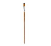 Various Head Design Art Brush For Canvas Techniques Flat/Fan/Round Shaped Tip Wood Handle Painting Tool Brush Nylon Bristles Paint Brushes For Artists
