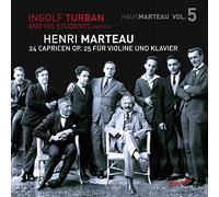 Various - Henri Marteau: 24 Capricen op.25 for Violin and Piano, Vol. 5