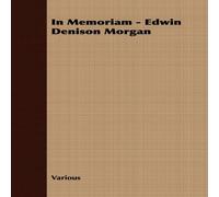 Various In Memoriam - Edwin Denison Morgan Paperback Book Various Multicolor