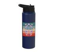 Various Insects Nature Insects Bugs Dragonflies Beetles Bug Stainless Steel Insulated Water Bottle