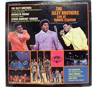 Various - ISLEY BROTHERS LP, LIVE AT YANKEE STADIUM (US ISSUE EX/EX VINYL)