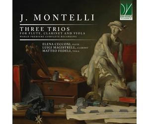 Various - J. Montelli: Three Trios For Flute. Clarinet And Viola [CD]