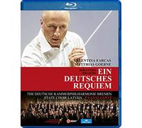 Järvi,Paavo - Brahms: Ein Deutches Requiem [Valentina Farcas; Matthias Goerne; State Choir Latvija; Deutsche Kammerphilharmonie Bremen; Paavo Järvi] [C Major Entertainment: 753304] [Blu-ray]