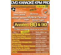 Various - Karaoke Pro Vol.28 - "Années 80 & 90" [DVD-AUDIO] [DVD AUDIO]