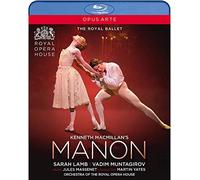 Lamb,Sarah - Kenneth Macmillans Manon [The Royal Ballet; Sarah Lamb (Manon); Vadim Muntagirov (Des Grieux); Royal Opera House] [Opus Arte: OABD7255D] [Blu-ray] [NTSC]