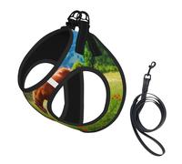 Various Kinds Of Horses,Pet Harness,Adjustable Reflective Dog Harness,Pet Leash Vest,S