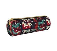 Various Kinds Of Horses Pvc Pencil Case,Small Pen Pouch,Fashion Aesthetic Cases,For Pens,Pencils,And Accessories