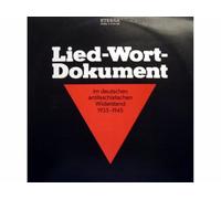 Various - Lied-Wort-Dokument Im Deutschen Antifaschistischen Widerstand 1933-1945 [Vinyl LP record] [Schallplatte]