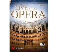 Various: Live at the Opera for Violin (Book & CD)