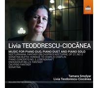 Various - Livia Teodorescu-Ciocanea: Piano Music