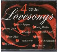 Various - Love Songs (4 CD-Box feat. Kenny Rogers, Dean Martin, Johnny Cash, Frank Sinatra a.m.m.)