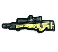 Various Machine Gun Assault Airsoft Rifle Morale PVC Fan Patch (AI AE)