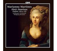 Various - Marianna Martines: Psalm 110 Dixit Dominus, Psalm 151 Come le limpide onde, Symphony in C major