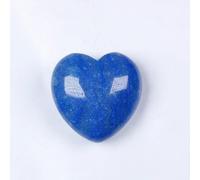 Various Materials Gemstones Rose Quartz Crystals Love Heart Shaped Amethyst Home Decoration (Color : Blue) Gemstone Stone