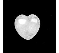 Various Materials Gemstones Rose Quartz Crystals Love Heart Shaped Amethyst Home Decoration (Color : Clear Quartz) Gemstone Stone
