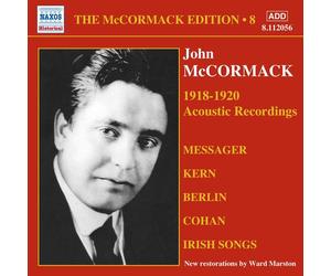 Various Mccormack 1918-1920 Works By Messager Kern Berlin Cohan And Irish Songs