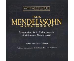 Various - Mendelssohn: Symphony No 4 / No 5 / Concerto For Violin Etc In E Min.