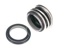 Various models Inner Diameter SiC/SiC Ring Mechanical Seal Water Seal Shaft Seal Single Coil Spring For Water Pump Oil Cylinder Bearing 1/109 water proof (Inner Diameter : 22mm)