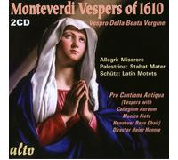 Various - Monteverdi Vespers & Baroque Choral Favs [CD]