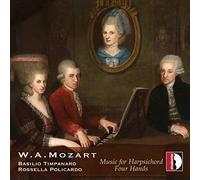 Various – Mozart: Harpsichord Works for 4 Hands – Stradivarius
