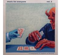 Various Artists – Music For Everyone Vol. 2 – Oxblood/Aqua Blue Swirl Vinyl