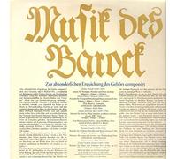 Various - Musik des Barock, Zur absonderlichen Erquickung des Gehörs componirt [Vinyl LP]