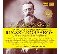 Various - Nikolay-Andreyevich Rimsky-Korsakov: Complete Operas and Fragments