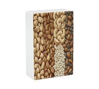Various Nut Patterns Cigarette Case Stylish Lightweight Pocket Holder Case for Smoke Waterproof Cigarette Dispenser Cigarettes Accessories for Outdoor Camping Hiking
