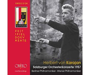 Various - Orchestral Concerts Salzburg 1957 - Herbert von Karajan (Berlin Philharmonic / Vienna Philharmonic)