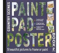 Various Paint Pad Poster Book: Country Scenes Paperback Various Multicolor