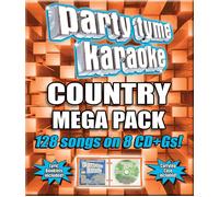 VARIOUS Party Tyme Karaoke - Country Mega Pack (128-Song Mega P (CD) (US IMPORT)