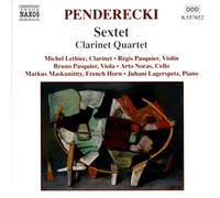 Various - PENDERECKI: Sextet / Clarinet Quartet / Cello Divertimento