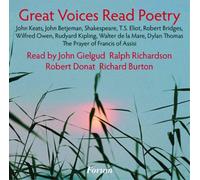 Various Performers Great Voices Read Poetry (CD) Album
