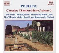 VARIOUS - POULENC CPTE CHBR MUS VOL 2 - CD - G3z