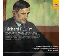 Various - Richard Flury: Orchestral Music, Vol. 2