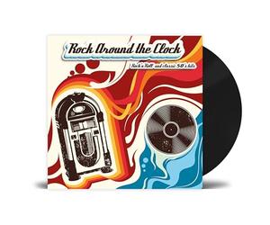 Various - Rock Around the Clock Vinyl - Rock’n Roll and Classic 50’S Hits - Little Richard, Ben E. King, Jackie Wilson [VINYL]