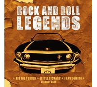 VARIOUS - ROCK ROLL LEGENDS - Vinyl Record - D72z