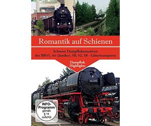 VARIOUS - ROMANTIK AUF SCHIENEN: SCHWERE DAMPFLOKOMOTIVEN (1 DVD)