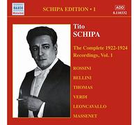 Various - SCHIPA, Tito: The Complete Victor Recordings, Vol. 1