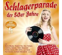 Various Schlagerparade der 50er Jahre - 150 Originalaufnahmen (CD)