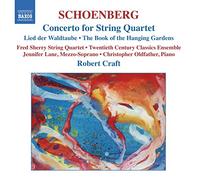 Various - SCHOENBERG: Concerto for String Quartet / The Book of the Hanging Gardens, Op. 15